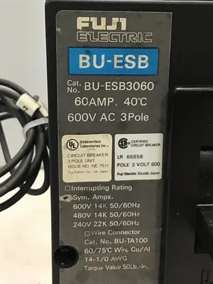 USED FUJI ELECTRIC BU-ESB3060
