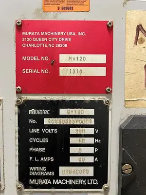 USED 2010 MURATA MACHINERY MW-120