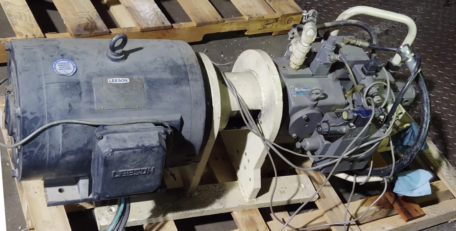 USED LEESON ELECTRIC CO N 284T17DK1A