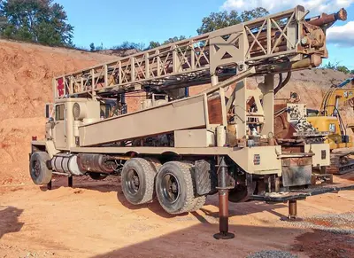 Used 1985 INGERSOLL-RAND TH60 REFURBISHED DRILL RIG & SUPPORT TRUCK Drill Rigs Pennsylvania US | East West Machinery & Drilling #1459627