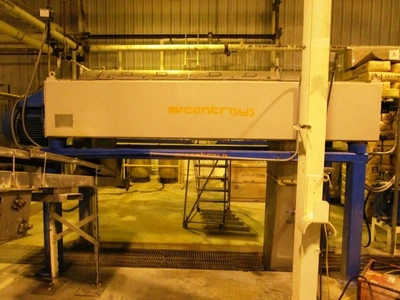 Centrisys CS 18-4HC decanter centrifuge, A890 duplex SS.