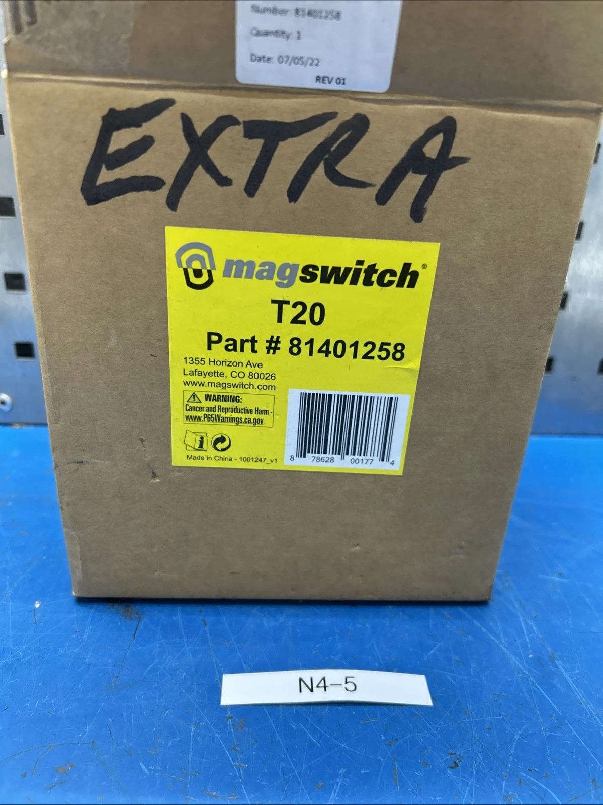 81401258 MagSwitch T20 Series NIB No Instructions Or Paper Work Fast Shipping!!