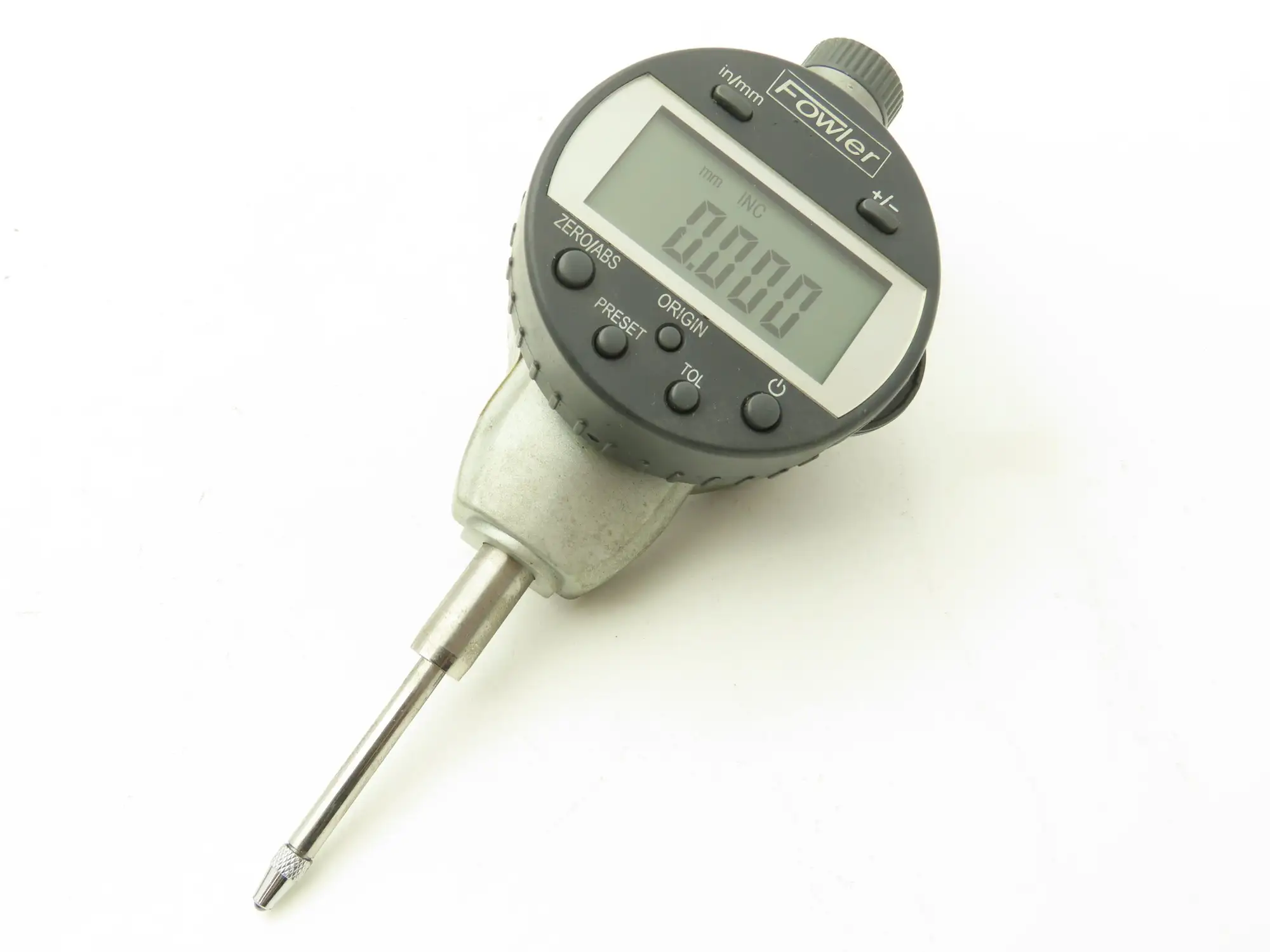 Fowler 54-520-310-0 Indi-Max Digital Gage Indicator 1.0"/0-25mm Range .00005"