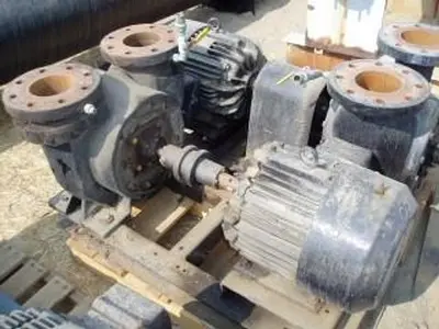 Pump, Centrif., 15 HP, C/st, 5" In/out (4) #S734497