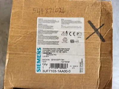 New | in-Stock SIEMENS 3UF7103-1AA00-0 Misc Electrical & Power Parts British Columbia CA | Lenmark #252360