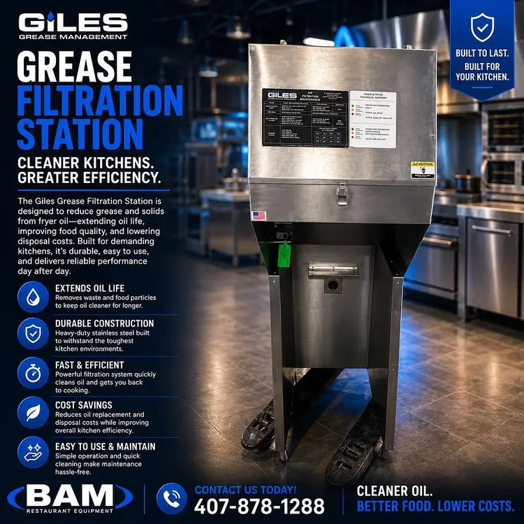 Used GILES FSH-2-PH Filtration Equipment Florida US | BAM Discount Restaurant Equipment #1278514