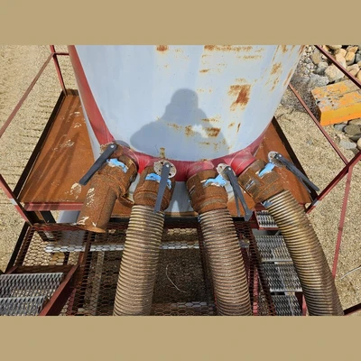 24in Wide x 22ft Long 4-Way Distribution Sluice