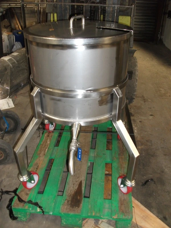 110L S/S Open Top Trolley Tanks