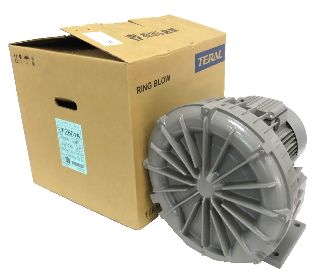 NEW TERAL VFZ601A REGENERATIVE BLOWER 200-220V