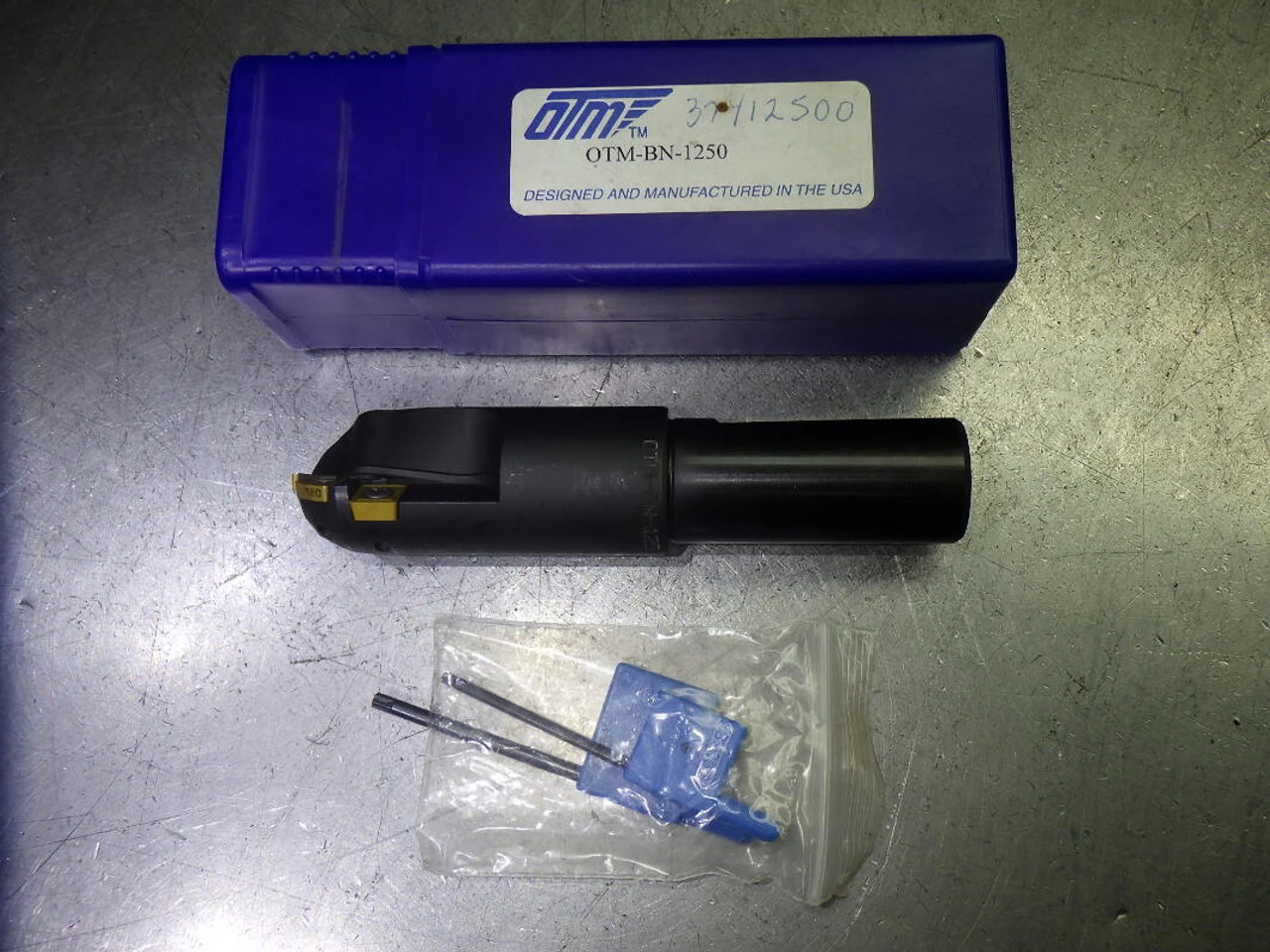 OTM 1.25" 2 Flute Ballnose Milling Cutter 1" Shank OTM-BN-1250 (LOC2104A)