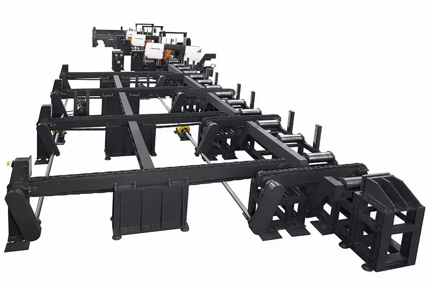 500mm X 550mm Capacity Bandsaw Machine With Customized Cutting System