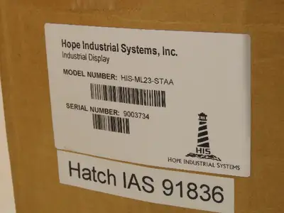 Hope Industrial Systems HIS-ML23 HMI Touch Screen Control Panel 100-240VAC