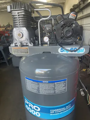 Used DEVILBISS PRO 4000 Tank Mounted Air Compressors California US | Wheeler Machinery Sales #1283231
