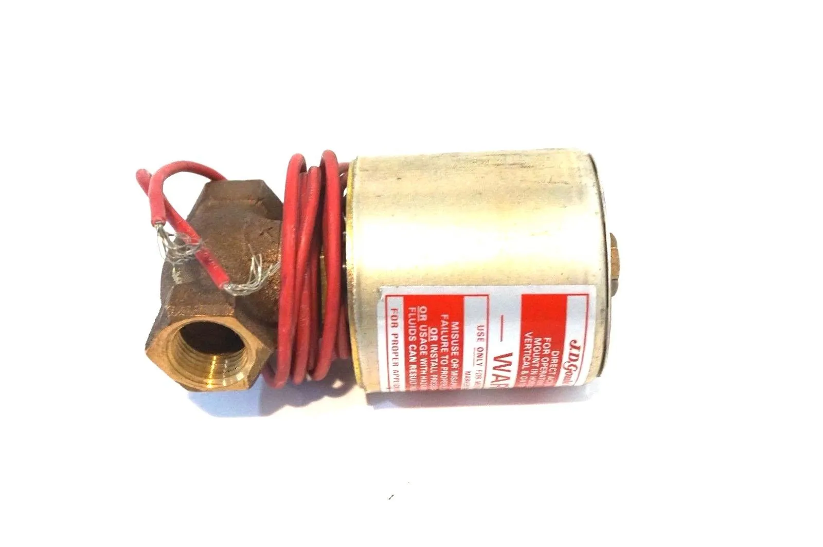 NEW J.D. GOULD B3-21 VALVE 3/8" B321