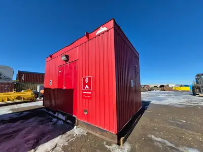 Containerized Foam Fire Suppression System w/ Deluge Valve, Potter Controls & Piping Manifold
