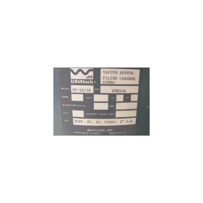 Aec Whitlock Vacuum Hopper Loader (parts)