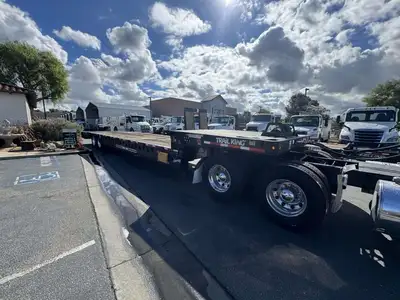 Used 2016 TRAIL KING TK80HT Lowboy Trailers California US | Commerce Truck Equipment Sales #1574017
