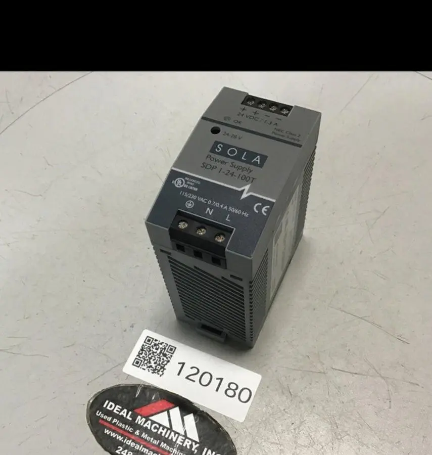 Used SOLA SDP1-24-100T Power Supplies Michigan US | Ideal Machinery #1308742