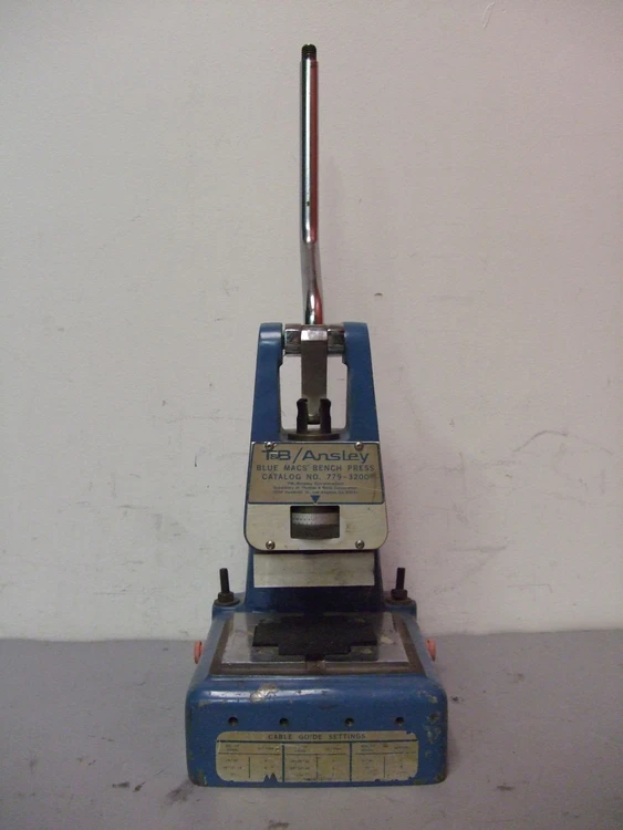 Used T&B/ANSLEY 779-3200 Wire Crimpers Connecticut US | BG Industrial Surplus #472980