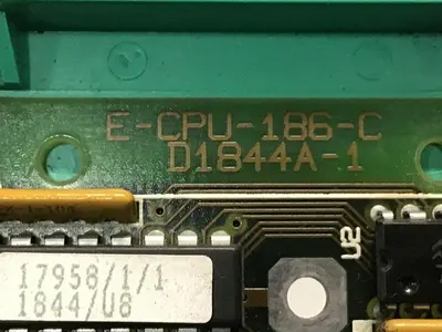 USED KEBA E-CPU-186-C D1844A-1