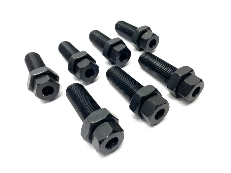 New | in-Stock E&ESP Leveling Jack 1"-14 Thread 9/16" ID 3-13/16" Length LOT OF 7 Jack Lifters Michigan US | Maverick Industrial Sales #1414222