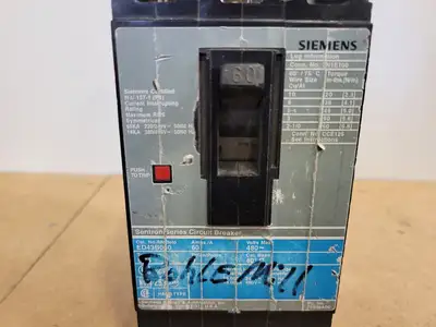 Used SIEMENS ED43B060 Switchgears British Columbia CA | Lenmark #242605