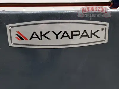 Akyapak ASM140-12/5.0 (4' x 1/4") 3 Roll Plate Bending Roll - NEW