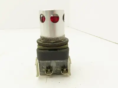 Allen Bradley 800T-FXJ6A1 Red Pilot Indicator Light 30mm