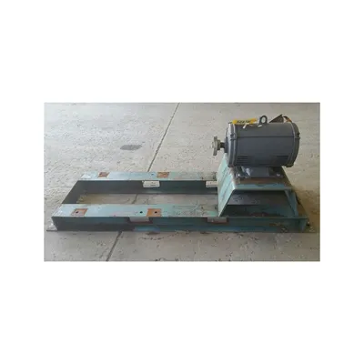 Used 40 HP Emerson Motor With Blower Base