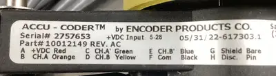 USED ACCUCODER 10012149