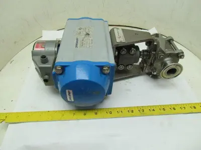 Jamesbury VPVL300-SR4/5-B Actuator w/PBM-1" Stainless Steel Valve 900 PSIG
