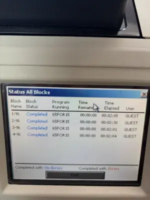 USED Bio-Rad 96-Well