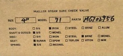 NEW MUELLER 71