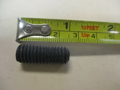 Used 1" Black Dog Socket Screws (QTY 7)