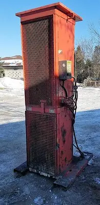 5 Hp Vertical Hydraulic Safety Compactor for Crushing 5 & 35 Gallon Drums/Cans
