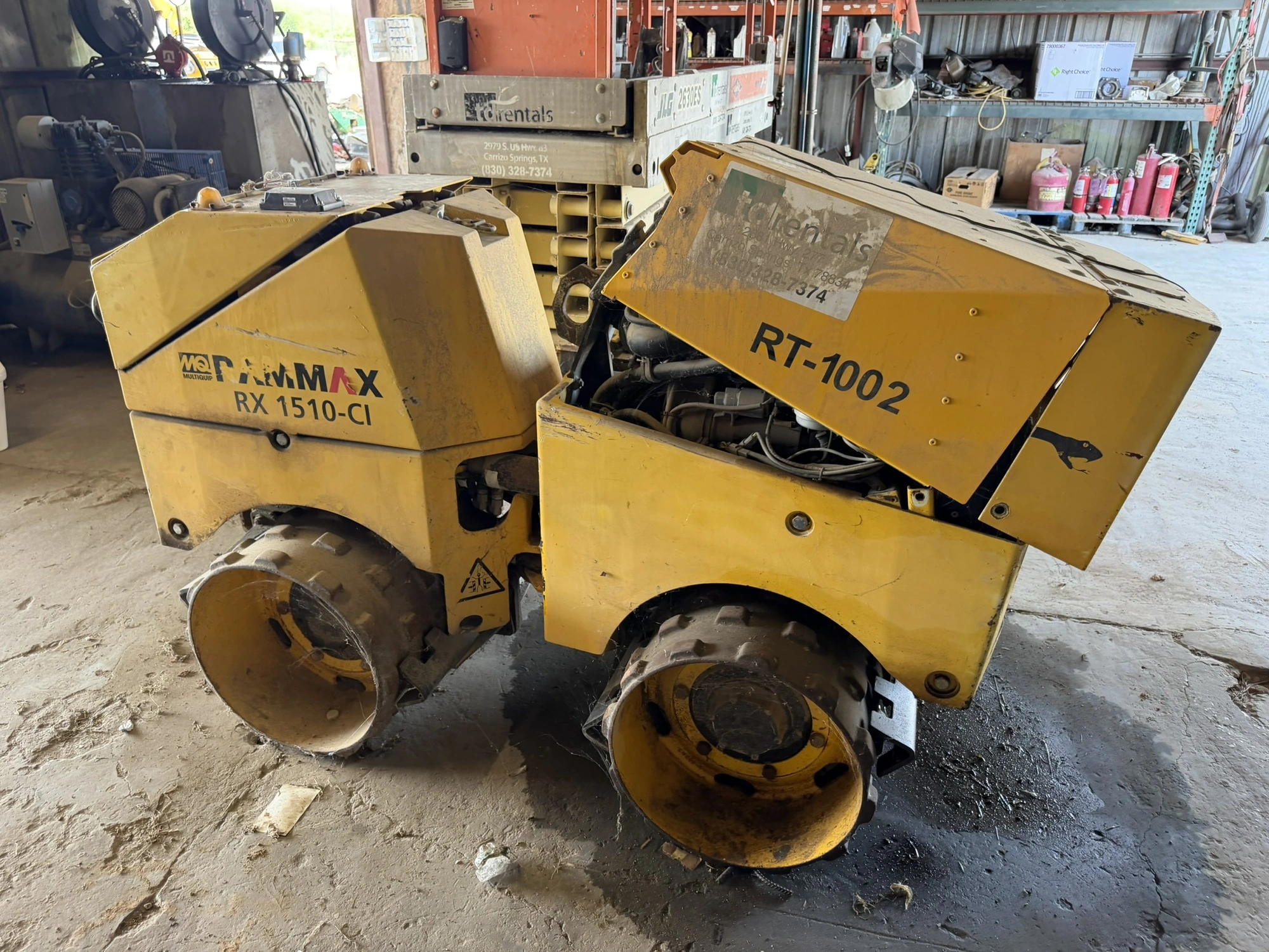 Used _UNKNOWN_ _UNKNOWN_ Trench Rollers Texas US | Miedema Asset Management Group #1312471