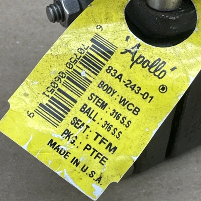 New | in-Stock Apollo 83A-243-01 Valves/Fittings Indiana US | J&J Industrial Supply #1542791