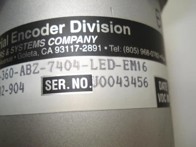 Used ENCODER _UNKNOWN_ Encoders Texas US | OCO Industrial #1770462