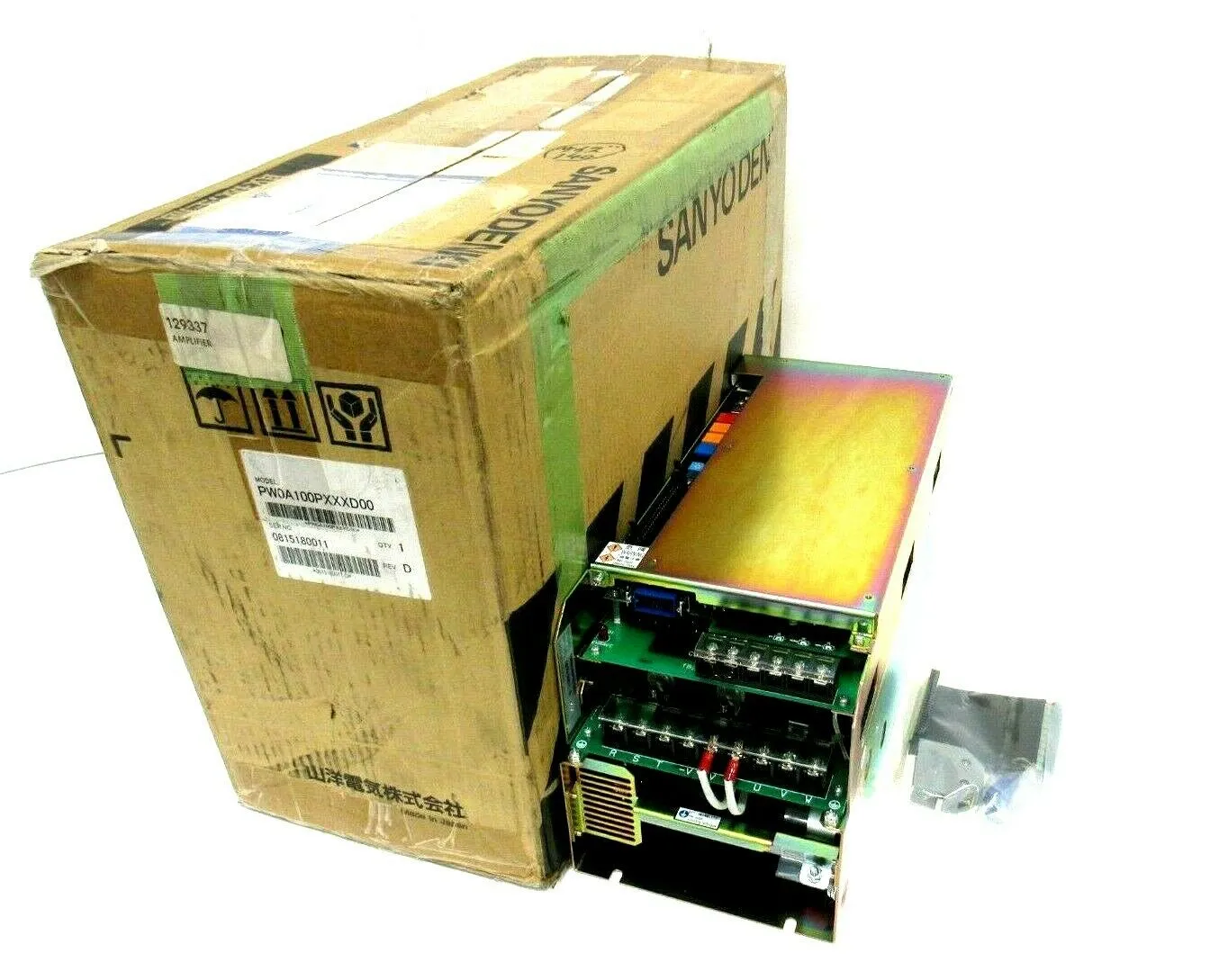 NEW SANYO DENKI PW0A100PXXXD00 SERVO AMPLIFIER