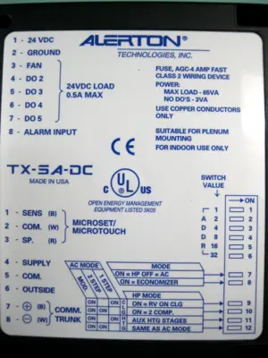 NEW Alerton Ibex TX-SA-DC