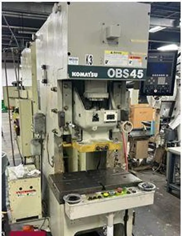 Used KOMATSU OBS 45 Gap Frame (OBS) Presses Michigan US | Midwest Press and Automation #1321889
