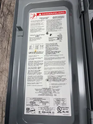 SQUARE D H361 Electrical/PLC/Automation | ESS Industrial Equipment Sales (8)