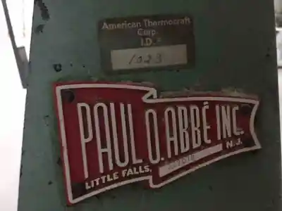 paul abbe 2.5 cu ft double cone mixer