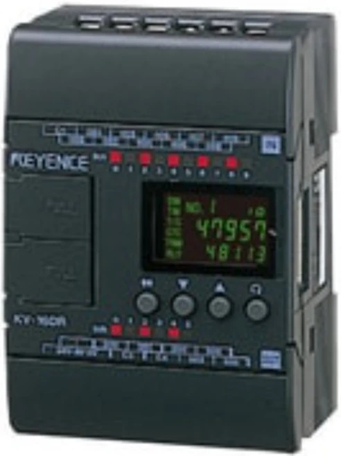 Keyence KV-16DTP Base Unit, DC Type, 10 Inputs And 6 Transistor Outputs [Refurbished]