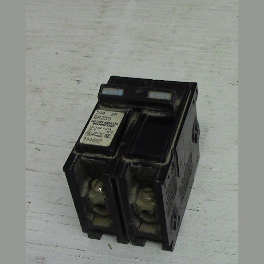 Cutler Hammer 2 Pole 50 Amp Push-in Breaker