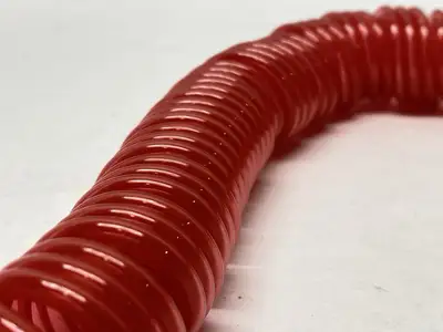 USED SMC POLYURETHANE COIL TUBING 3 TUBE RED 1M MAX LENGTH