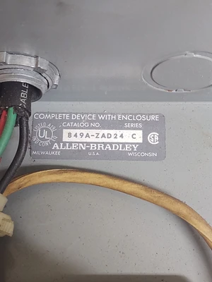 USED Allen-Bradley 849A-Z0D24