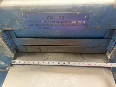 SCHUBERT 9 ROLL MODEL WM2/500 PRECISION LEVELER (14630) LEVELERS (ROLLER / PLATE & STRETCH) | Machinery International LLC (3)