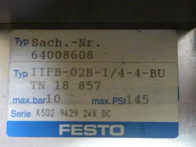 USED FESTO IFB8-02