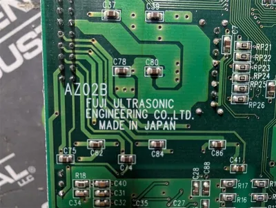 Fuji Ultrasonic Engineering AZ02B Concentration Meter Control Board Used